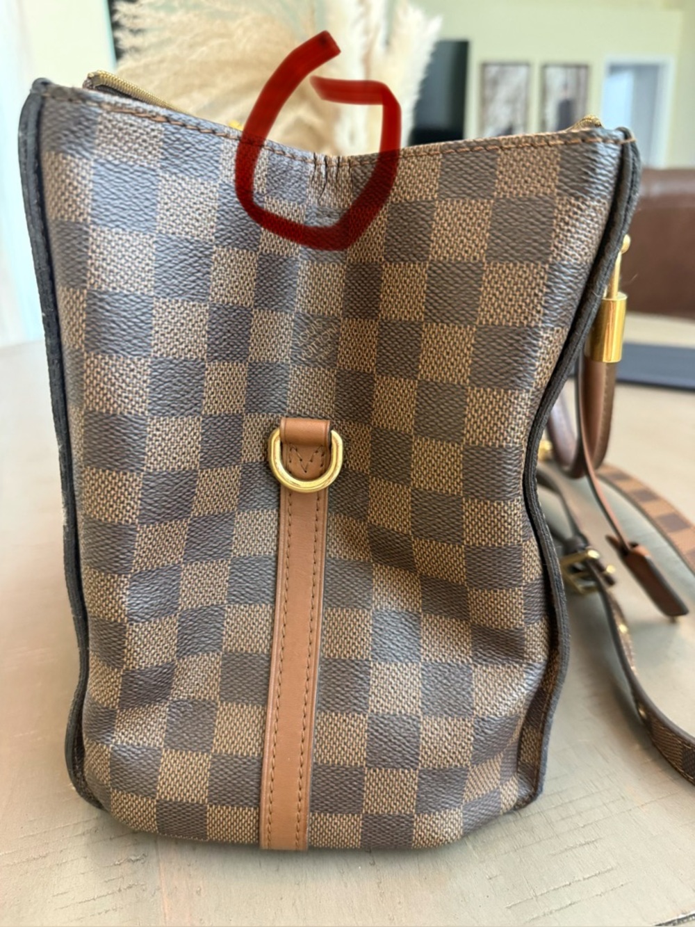Authentic Louis Vuitton Greenwich PM â Damier Ebene - Picture 11 of 16